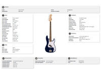 Fender Squier Sonic P Bass LRL MNB Fender Squier Sonic P Bass LRL MNB